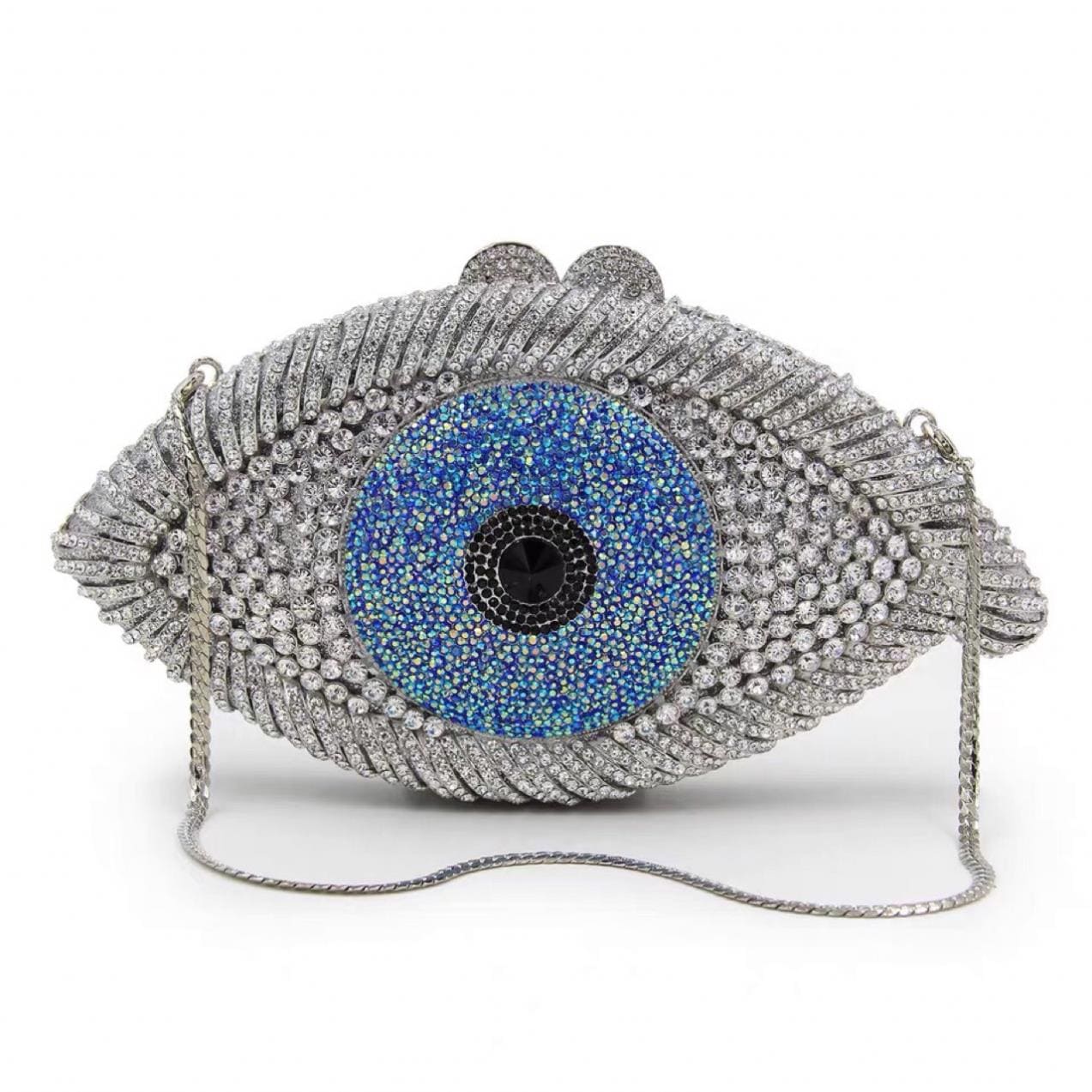 Ladies Party Purses And Handbags Women Luxury Diamond Evening Bag And Clutches Evil Eye Glitter Rhinestone Crystal Clutch Bags