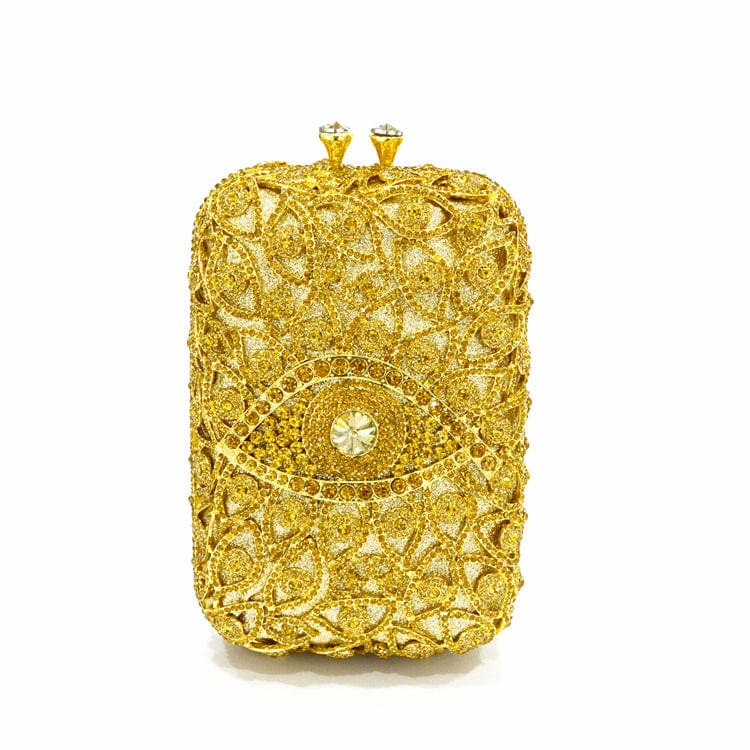Ladies Party Purses And Handbags Women Luxury Diamond Evening Bag And Clutches Evil Eye Glitter Rhinestone Crystal Clutch Bags