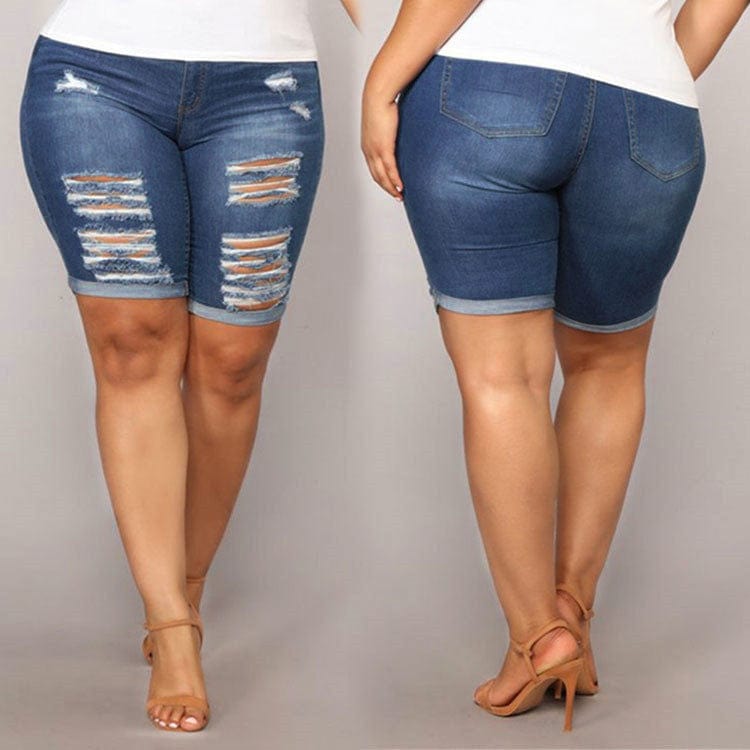 Ladies Shorts Mom Clothing Plus Size 2022 Women'S Jeans