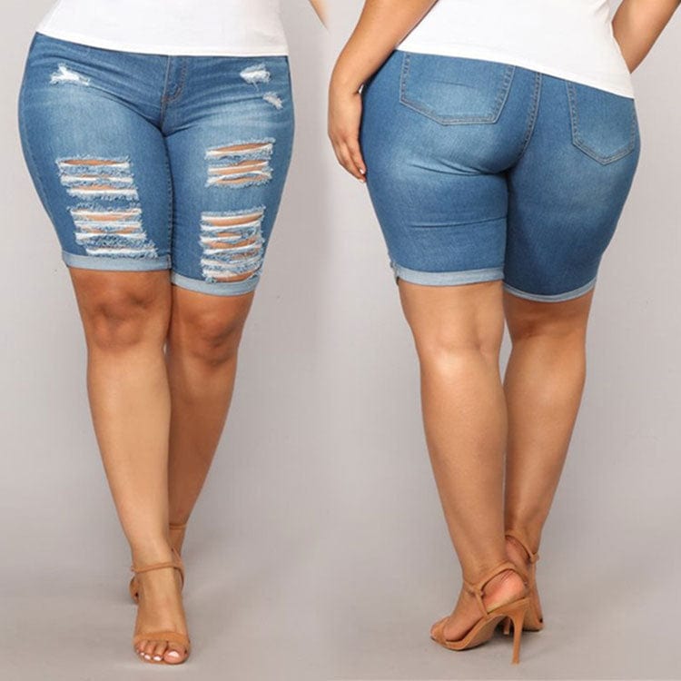 Ladies Shorts Mom Clothing Plus Size 2022 Women'S Jeans