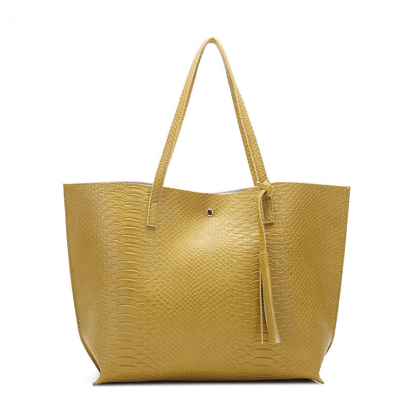 Ladies Shoulder Bags Handbags Ladies Everyday Crocodile Pattern Large Capacity Handbags Casual Women's Bags