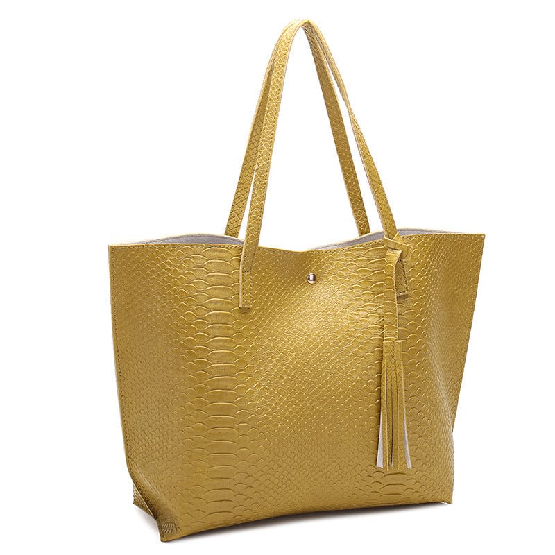 Ladies Shoulder Bags Handbags Ladies Everyday Crocodile Pattern Large Capacity Handbags Casual Women's Bags