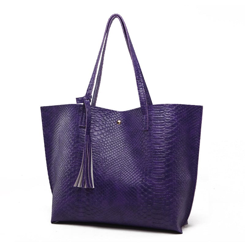 Ladies Shoulder Bags Handbags Ladies Everyday Crocodile Pattern Large Capacity Handbags Casual Women's Bags