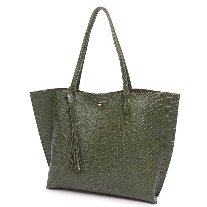 Ladies Shoulder Bags Handbags Ladies Everyday Crocodile Pattern Large Capacity Handbags Casual Women's Bags