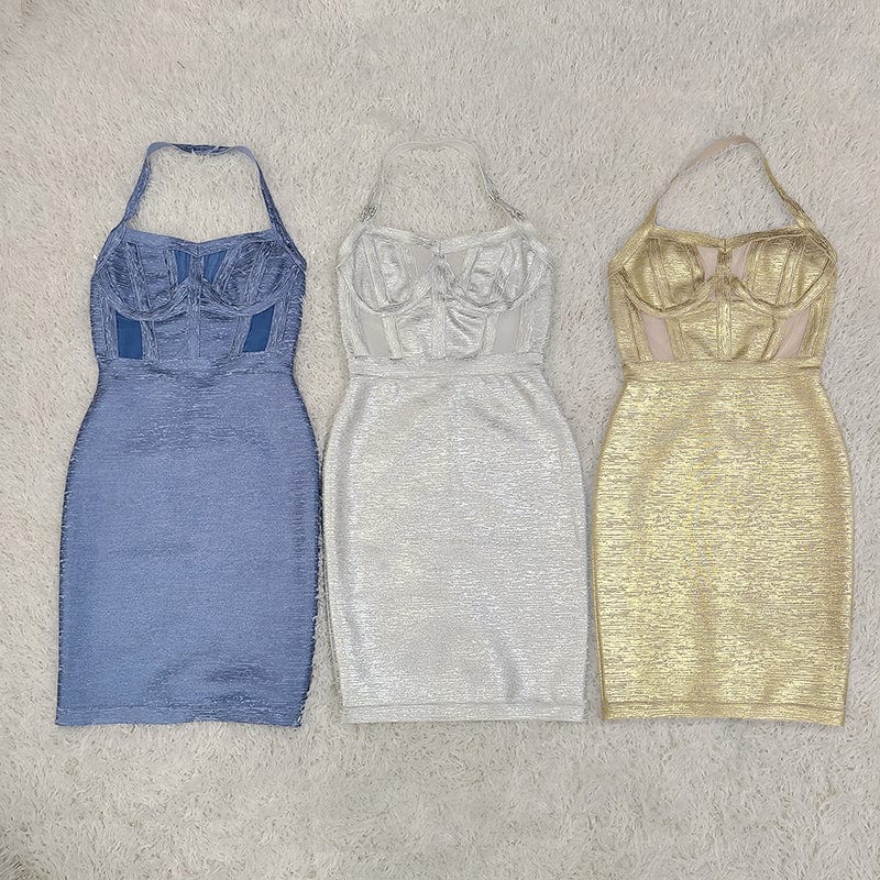 Ladies Sleeveless Sexy Rayon Bandage Fashion Cocktail Birthday Celebrity Evening Party Bodycon Dress