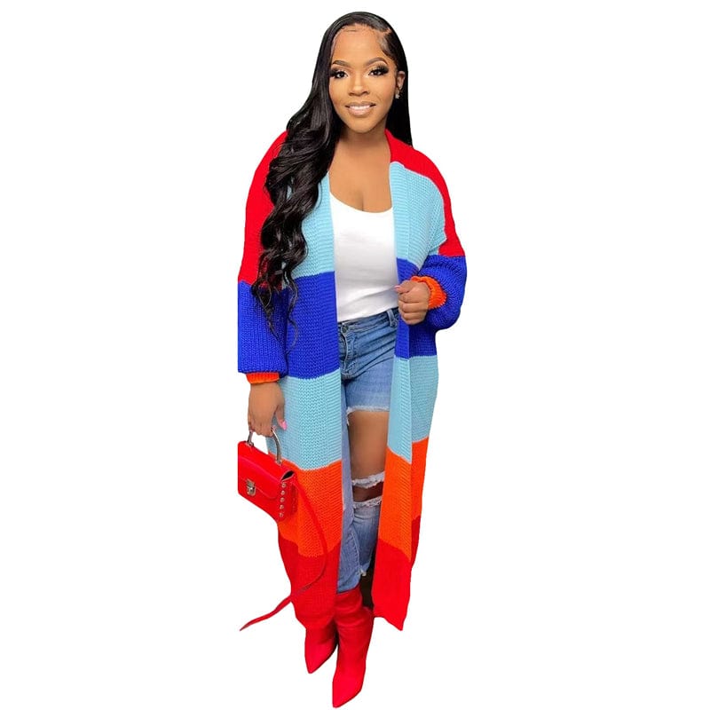 ladies winter hot sale casual knit women cotton oversized sweater jacket long cardigan sweater women korean coat for women