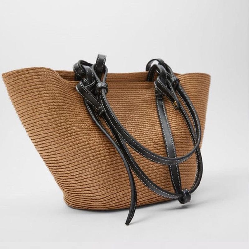 Large Capacity Casual Handmade Ladies Women's Hand Tote Bag Summer Holiday Vocation Basket Handbags