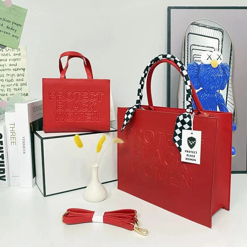 Large Letters Embossed Protect Black Women Flap Handbags Candy Color Women 2022 Shoulder Purses Designer PU Handbags for Women