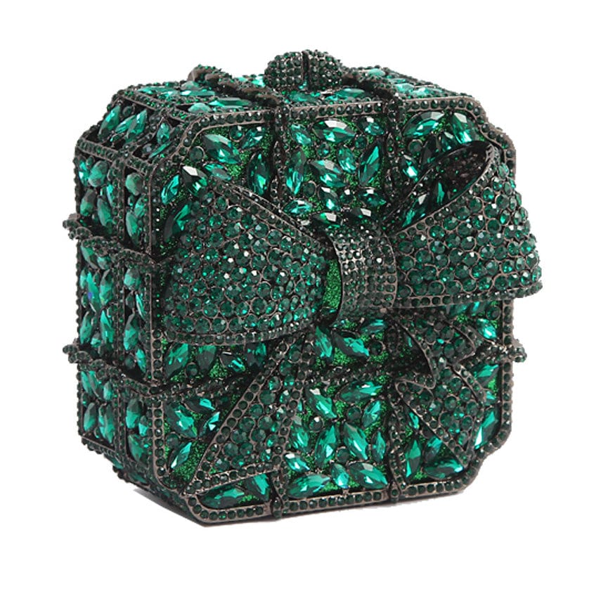 Latest african ladies bridal gold occasion handmade crystal rhinestone clutch purse bag for weeding party