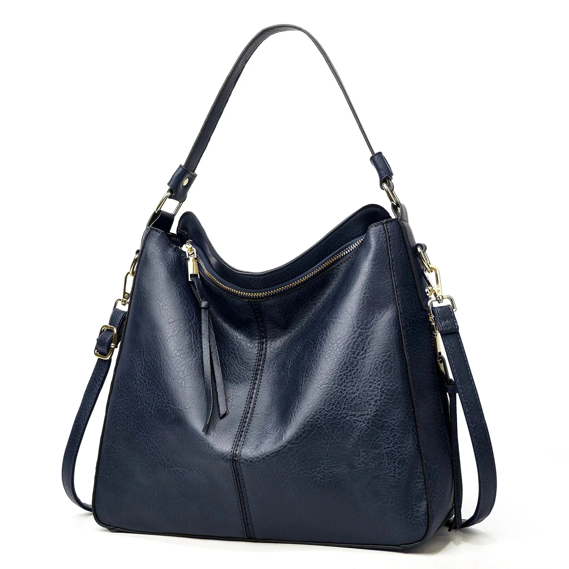 Latest Style Vintage pu Leather Tote Bag Shoulder Handbags for Women