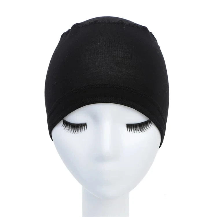 Lenaqueen Cancer Headwear for Women Bamboo Wig Cap Hat Liner Chemo Moisture Bald Cap Soft Breathable Bamboo Wigs Grip Cap