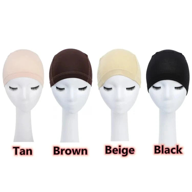 Lenaqueen Lace Cancer Headwear for Women Adjustable Bamboo Lace Wig Cap Chemo Soft Lace Bamboo Wigs Cap for Cancer Chemotherapy