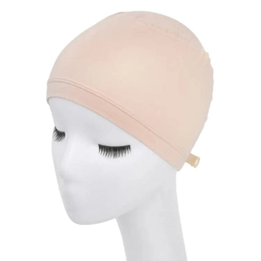 Lenaqueen Lace Cancer Headwear for Women Adjustable Bamboo Lace Wig Cap Chemo Soft Lace Bamboo Wigs Cap for Cancer Chemotherapy