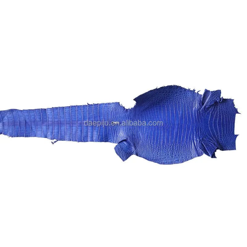 Light blue Crocodile skin leather wallet carteiras de couro masculina billetera de cuero de cocodrilo