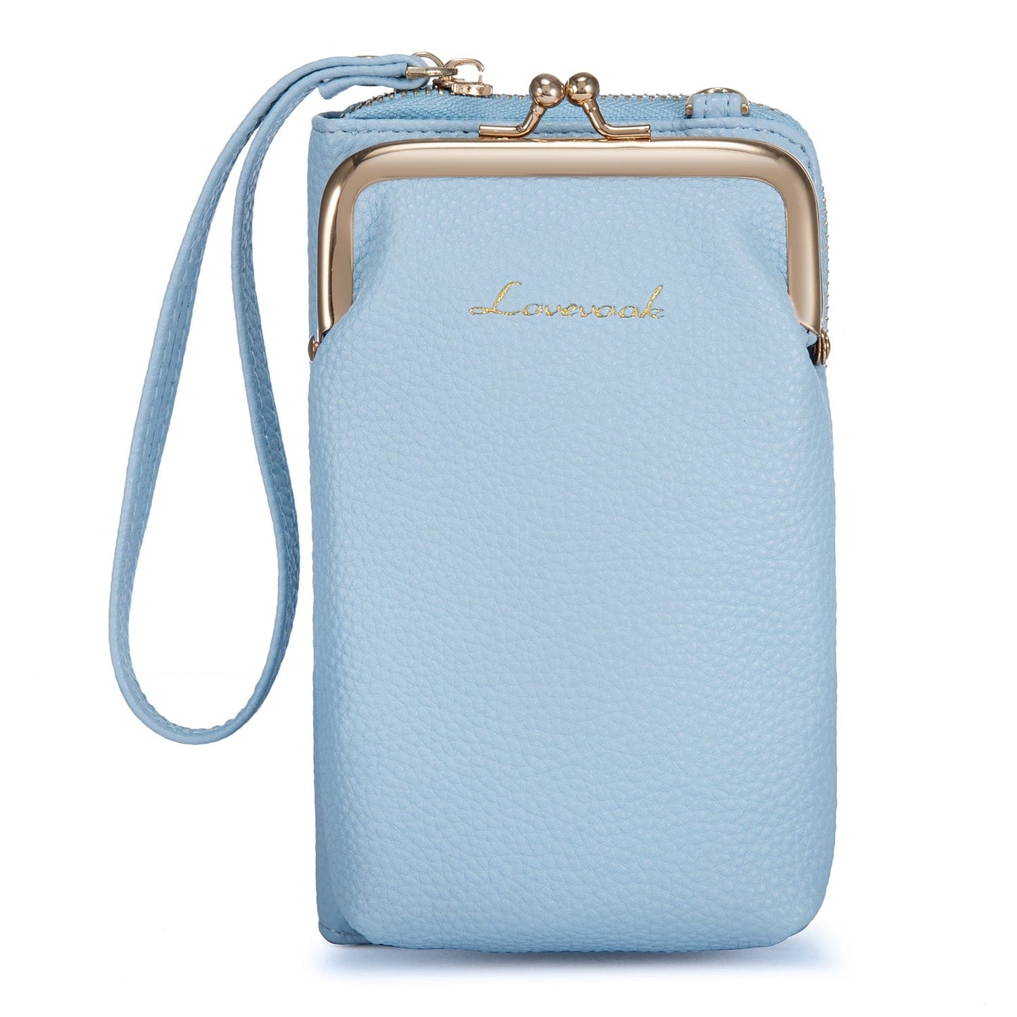 light blue Lovevook Crossbody Purses for Women Fashion Cell Phone Shoulder Bags Card Holder Wallet Purse