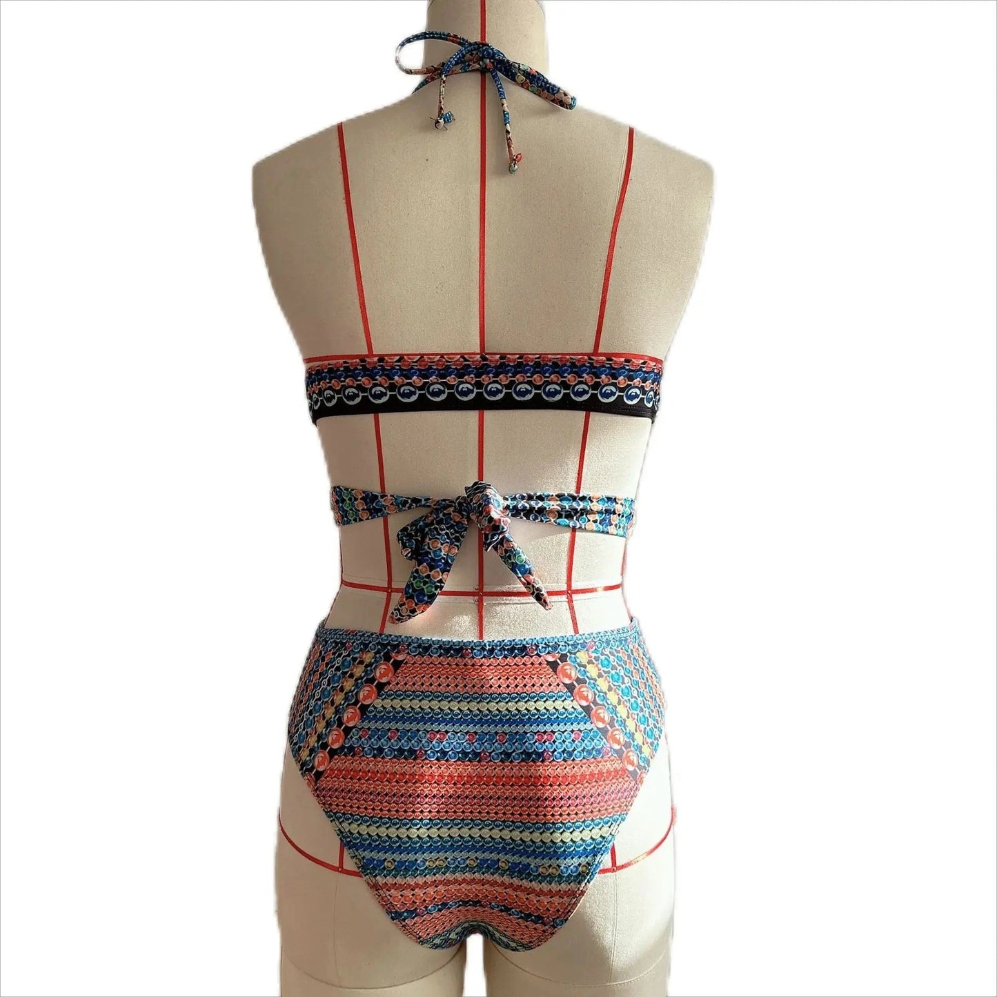 Liu Ming New Arrivals 2024 Summer Women Push Up Printed Sexy Swimwear Female Brazilian Bathing Suit Cover Up 3 Piece Bikini Set