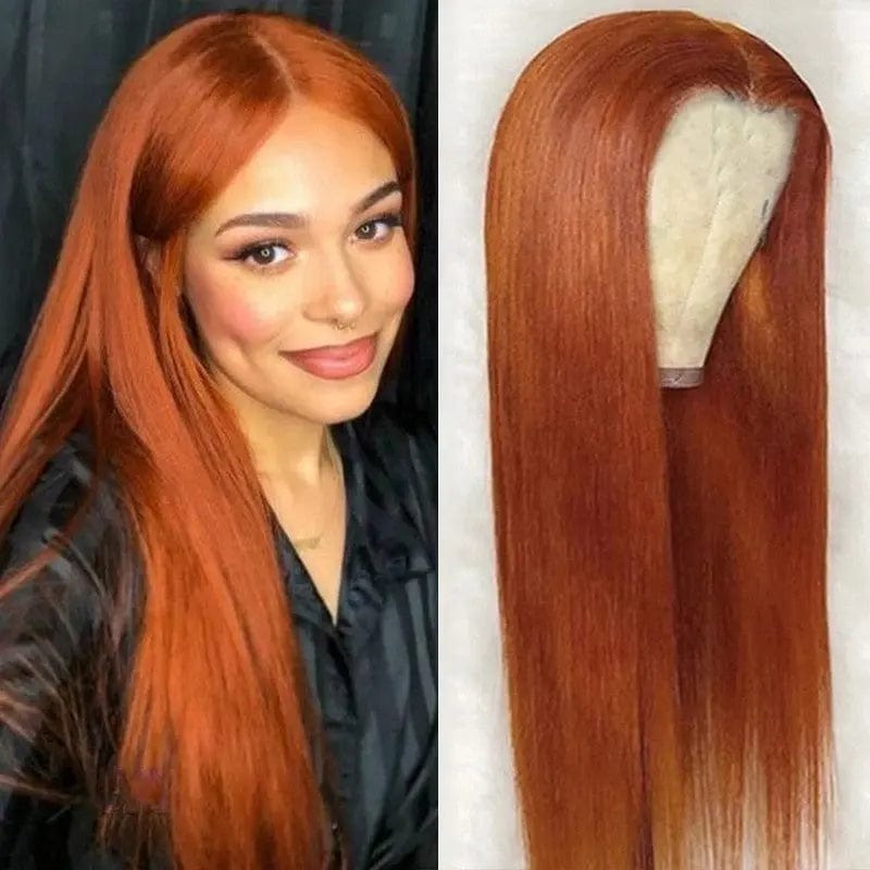 Long 40 Inches Black Color Silky Straight Pre Plucked Virgin Cuticle Aligned Vietnam Human Hair Lace Front Wigs