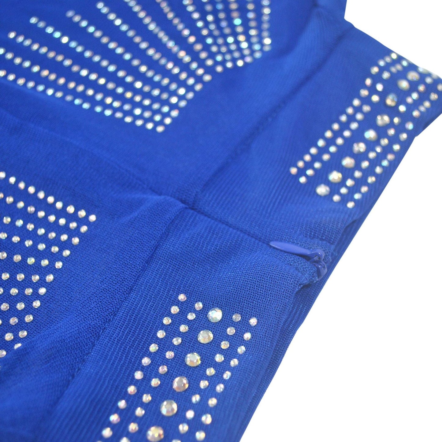 Long-sleeved tight-fitting mesh evening dress with rhinestones nightclub bag hip plus size 2xl one-piece dress