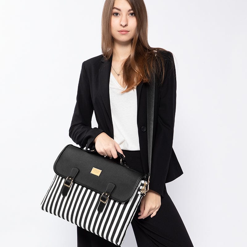 Lovevook 15.6 and 14 inch laptop bags women fashion canvas shoulder bag large capacity ladies laptop bags