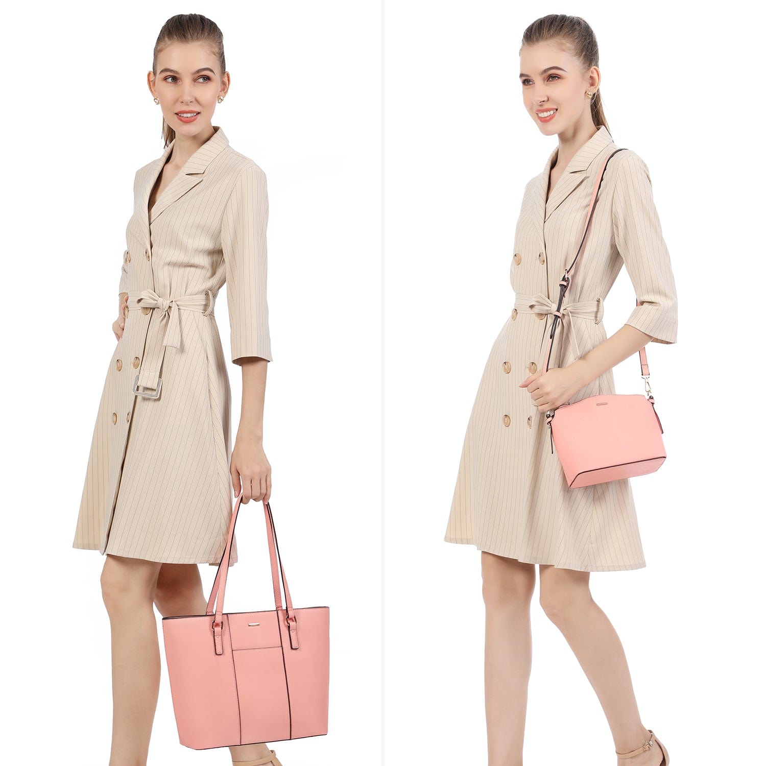 Lovevook 2022 Fashion Crossbody Shoulder Bag Top Handle Satchel Purse Set Ladies 3pcs Tote bags Casual 3in1 Handbags for Women