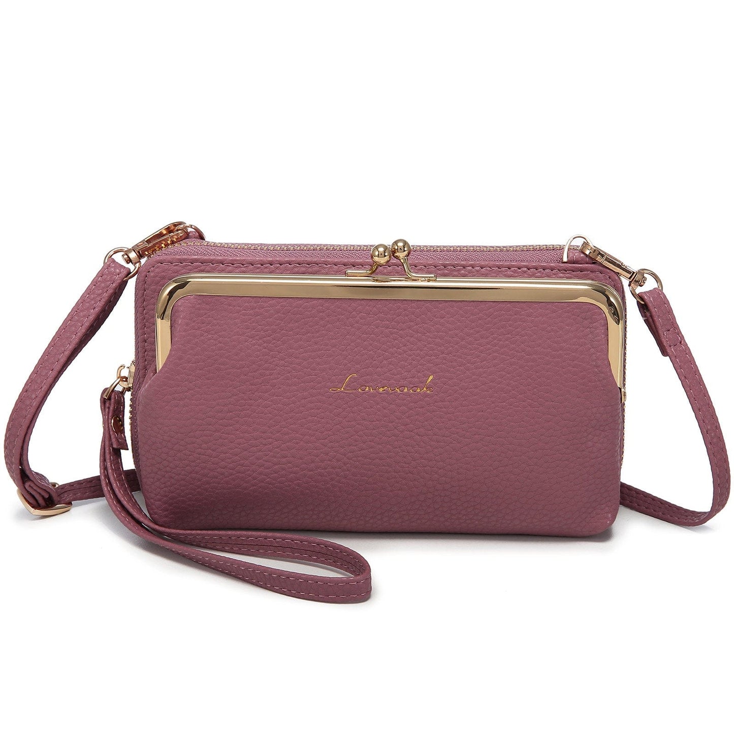 Lovevook 2022 PU leather Fashion Cell Phone Messenger Bags Ladies Card Holder Wallet Purse Crossbody Mobile Phone Bags for Women