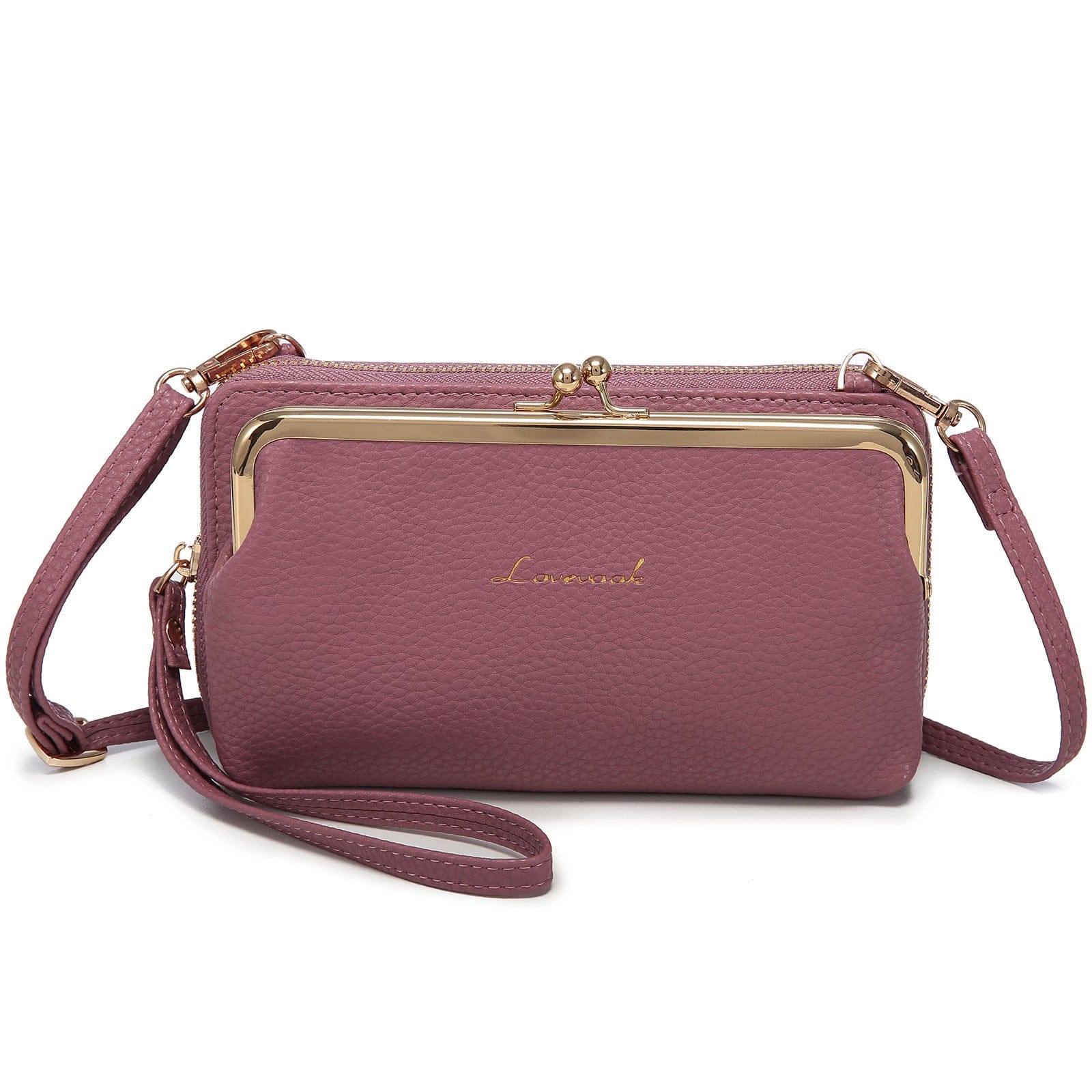 Lovevook 2022 PU leather Fashion Cell Phone Messenger Bags Ladies Card Holder Wallet Purse Crossbody Mobile Phone Bags for Women