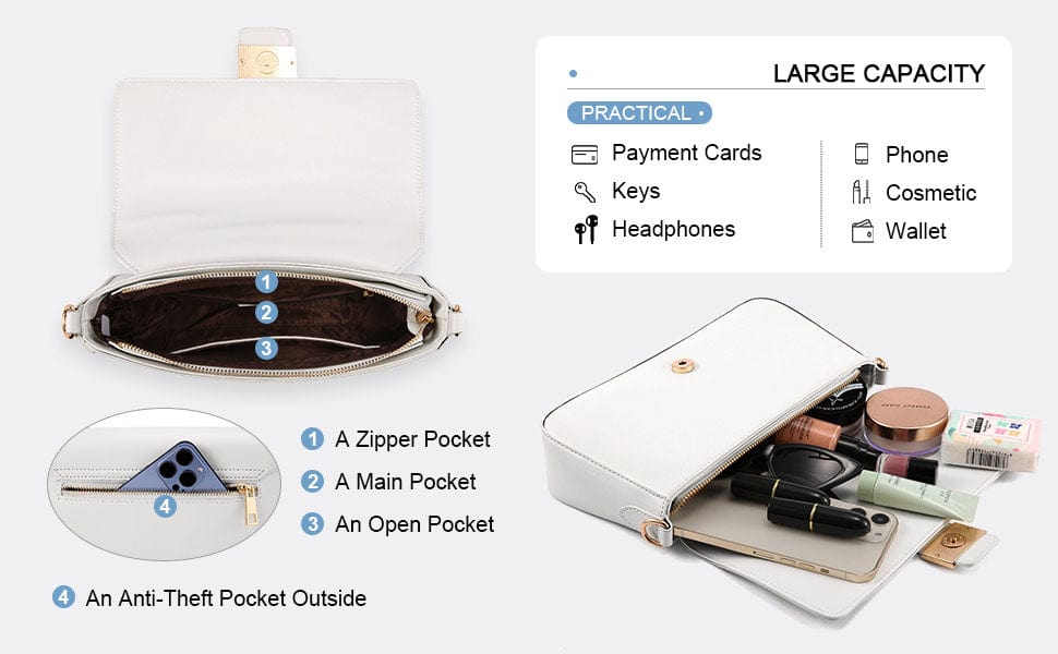 LOVEVOOK 2022 wholesale custom Small Purses 2 straps Crossbody classic mini handbags fashion shoulder purse women underarm bags