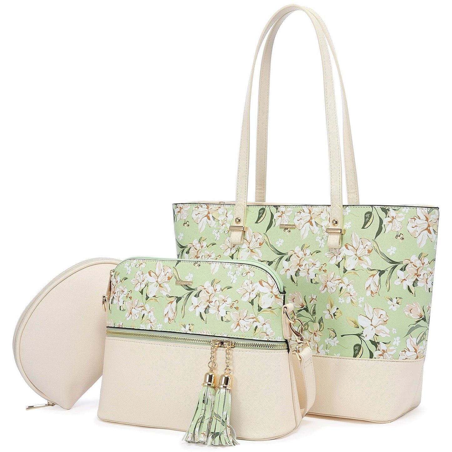 LOVEVOOK 2022 wholesale PU leather womens handbags set large office hand bags ladies shoulder tote bag women purses and handbags