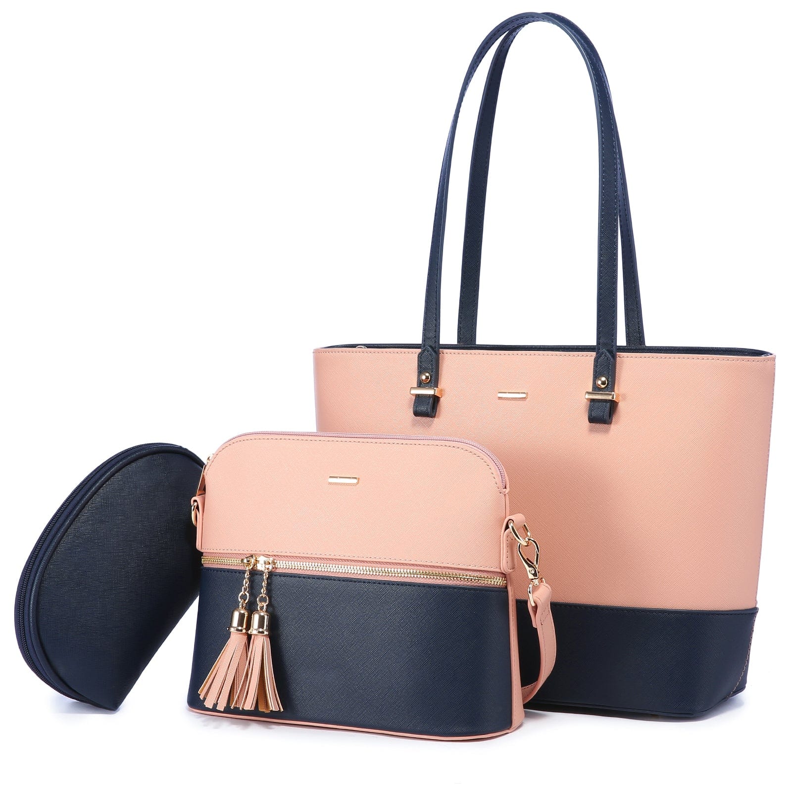 LOVEVOOK 2022 wholesale PU leather womens handbags set large office hand bags ladies shoulder tote bag women purses and handbags