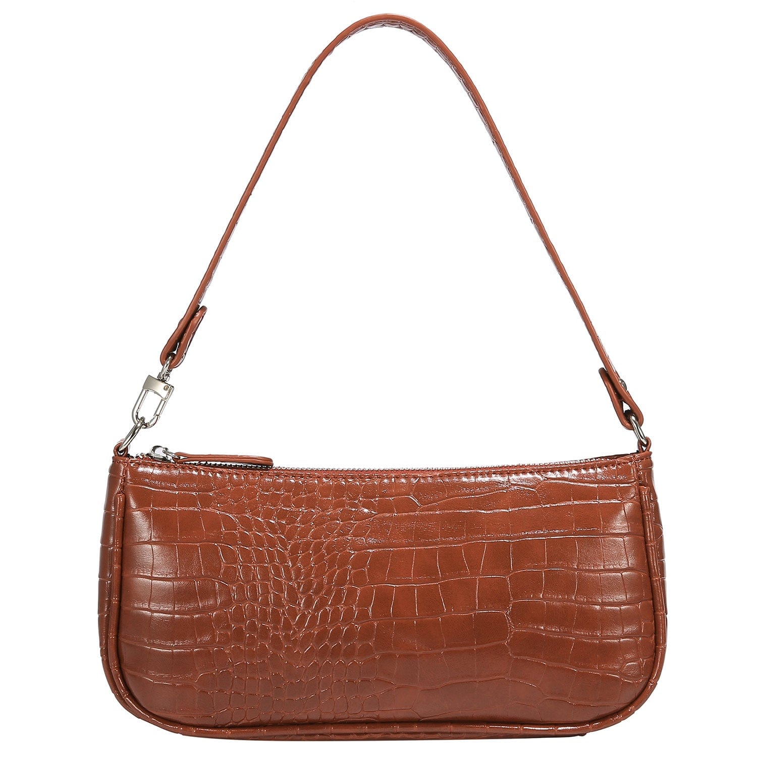 LOVEVOOK Crocodile Pattern PU leather Small Purse for Women Retro Classic Tote HandBag Ladies Shoulder Clutch Purse Bags