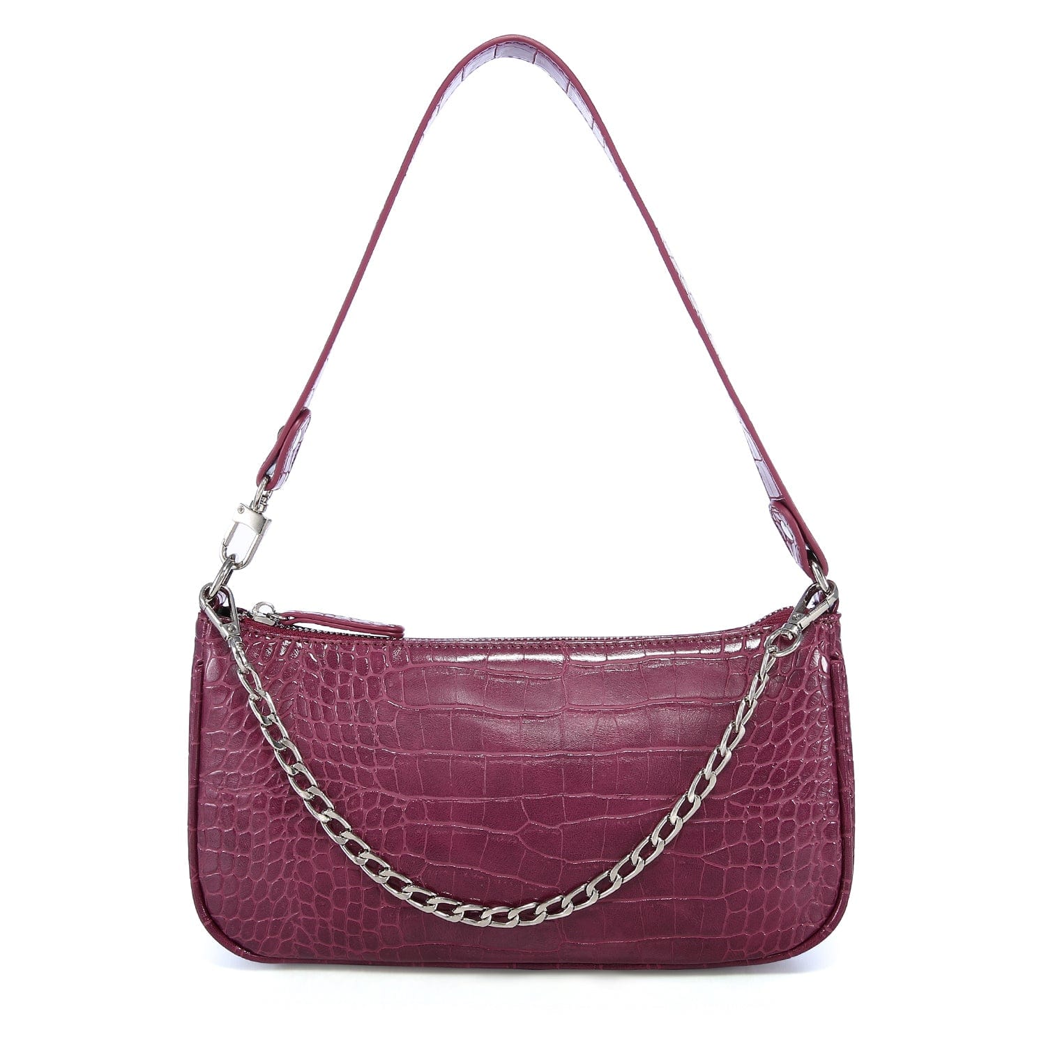 LOVEVOOK Crocodile Pattern PU leather Small Purse for Women Retro Classic Tote HandBag Ladies Shoulder Clutch Purse Bags