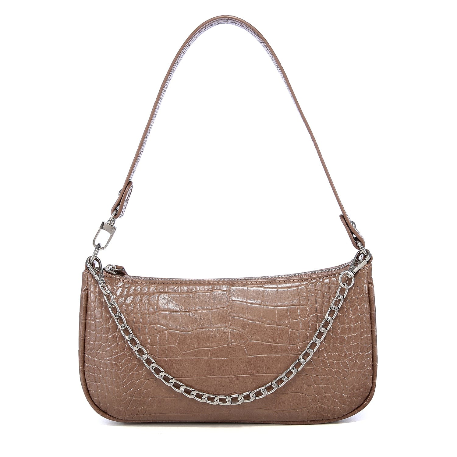 LOVEVOOK Crocodile Pattern PU leather Small Purse for Women Retro Classic Tote HandBag Ladies Shoulder Clutch Purse Bags