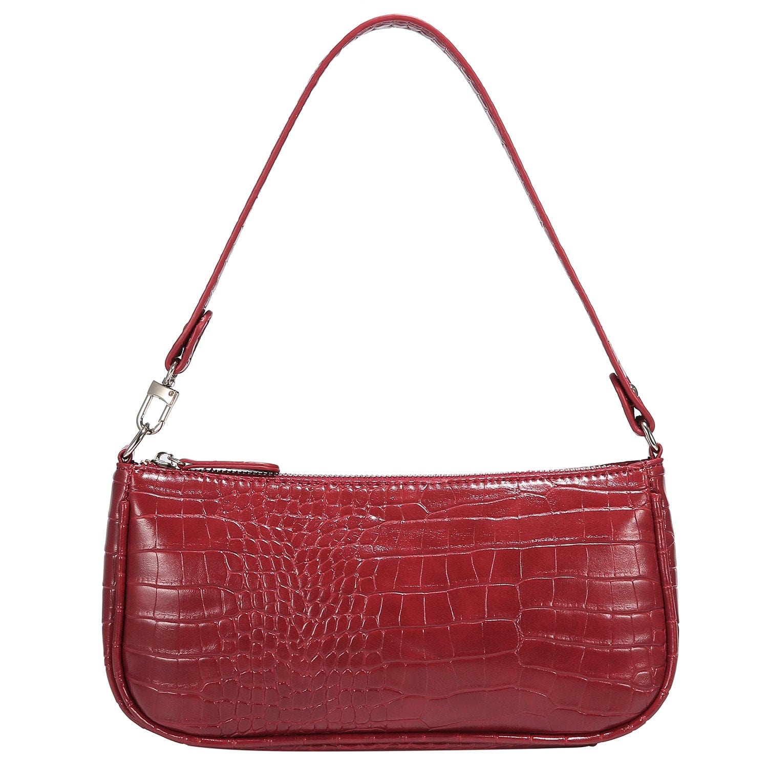 LOVEVOOK Crocodile Pattern PU leather Small Purse for Women Retro Classic Tote HandBag Ladies Shoulder Clutch Purse Bags
