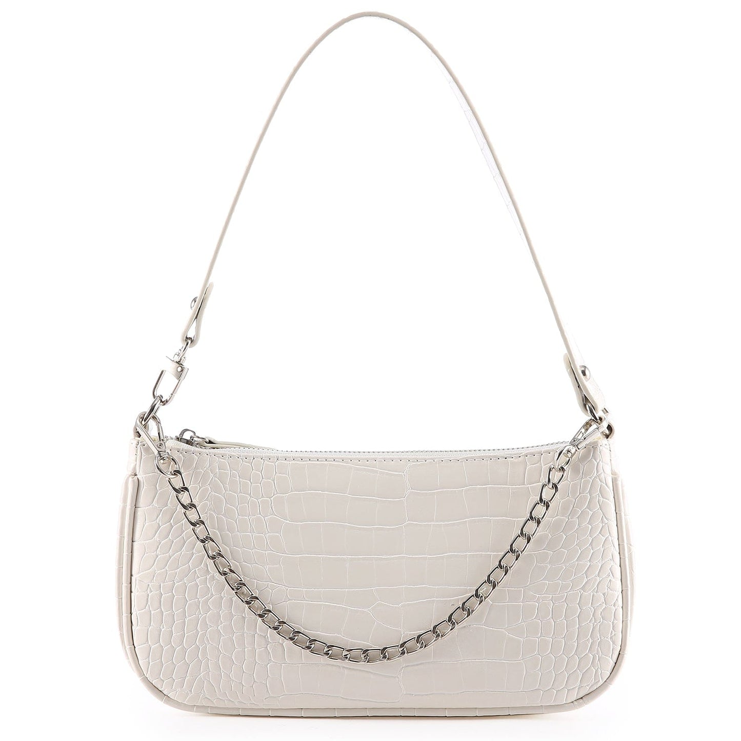 LOVEVOOK Crocodile Pattern PU leather Small Purse for Women Retro Classic Tote HandBag Ladies Shoulder Clutch Purse Bags