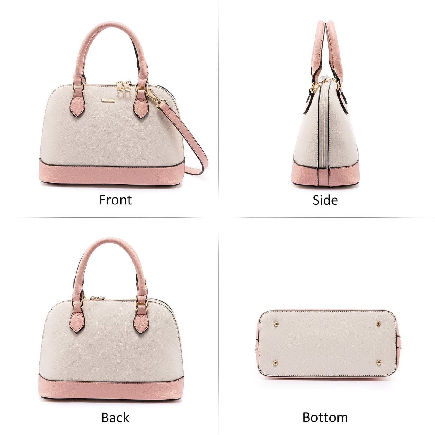 Lovevook Factory 2022 PU Leather Ladies Hand Bags Classic Top Handle Dome Satchel Bag Elegent Small Shoulder Bags Women Handbags