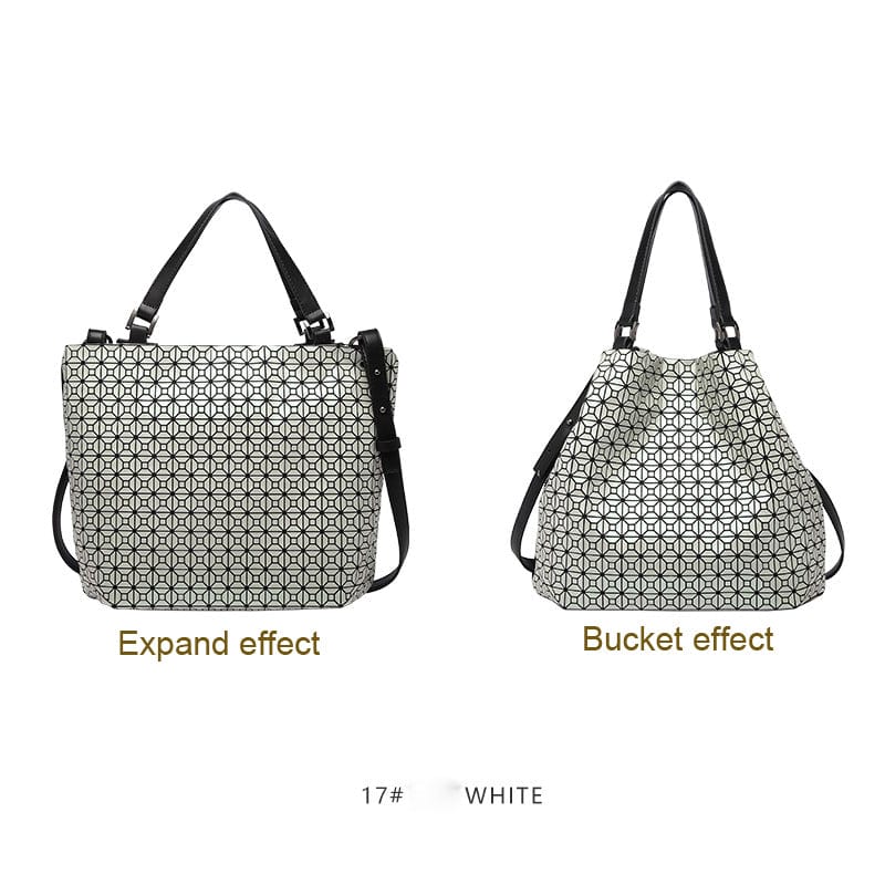 LOVEVOOK fashion geometric folding bag Boutiques ladies handbags Drop shipping geometric women Bucket bag