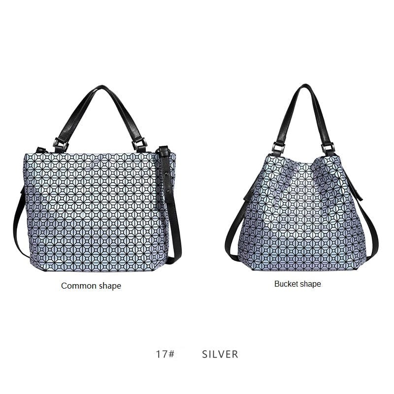 LOVEVOOK fashion geometric folding bag Boutiques ladies handbags Drop shipping geometric women Bucket bag