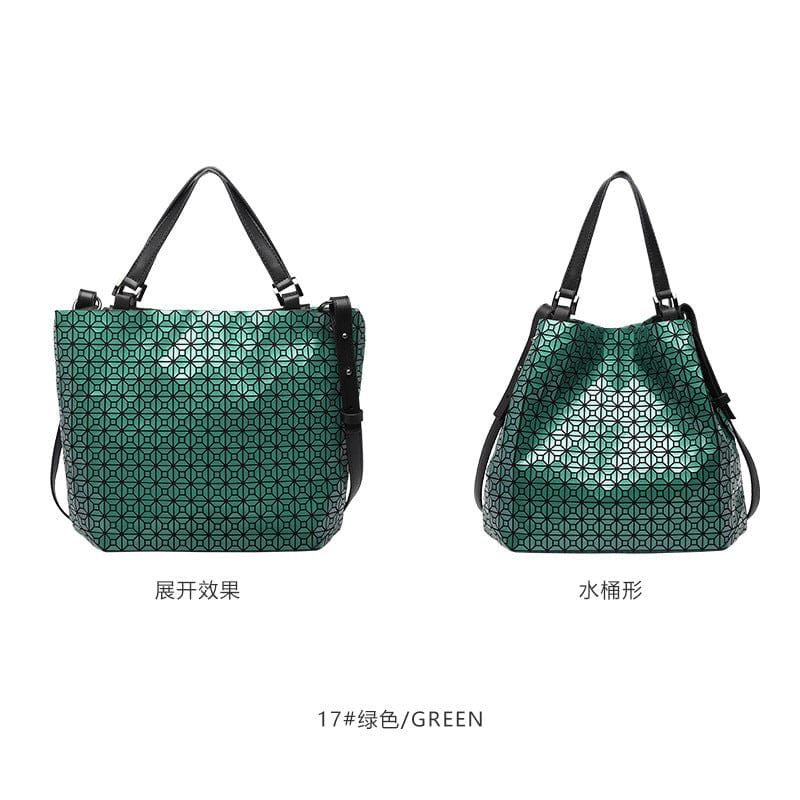 LOVEVOOK fashion geometric folding bag Boutiques ladies handbags Drop shipping geometric women Bucket bag