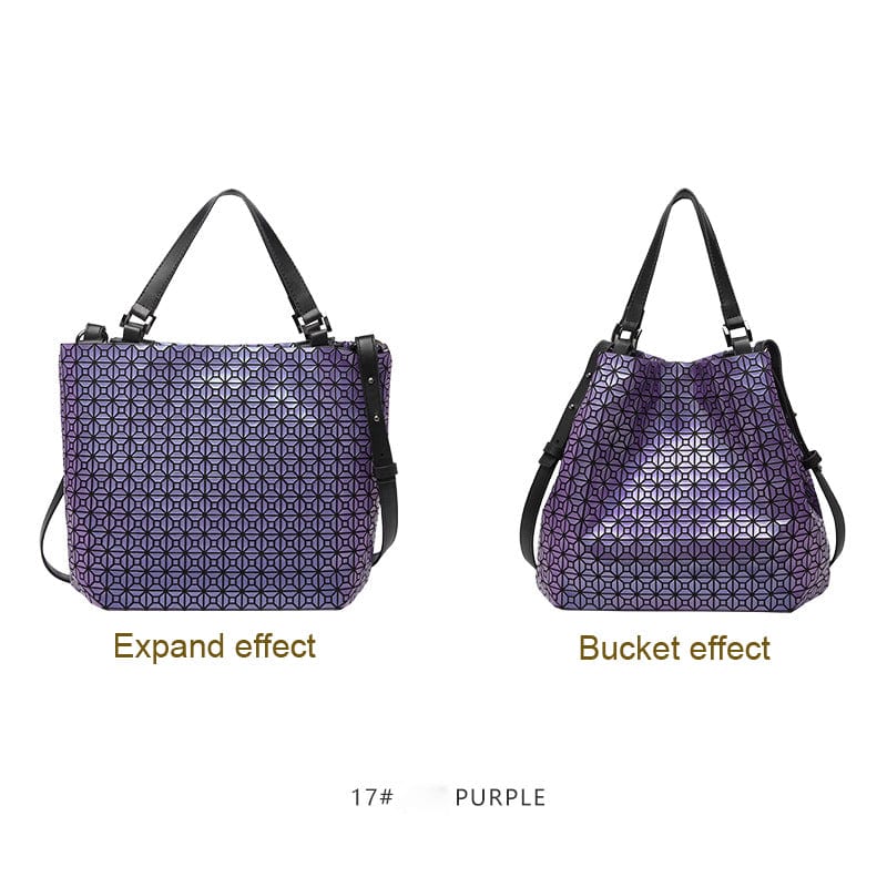 LOVEVOOK fashion geometric folding bag Boutiques ladies handbags Drop shipping geometric women Bucket bag