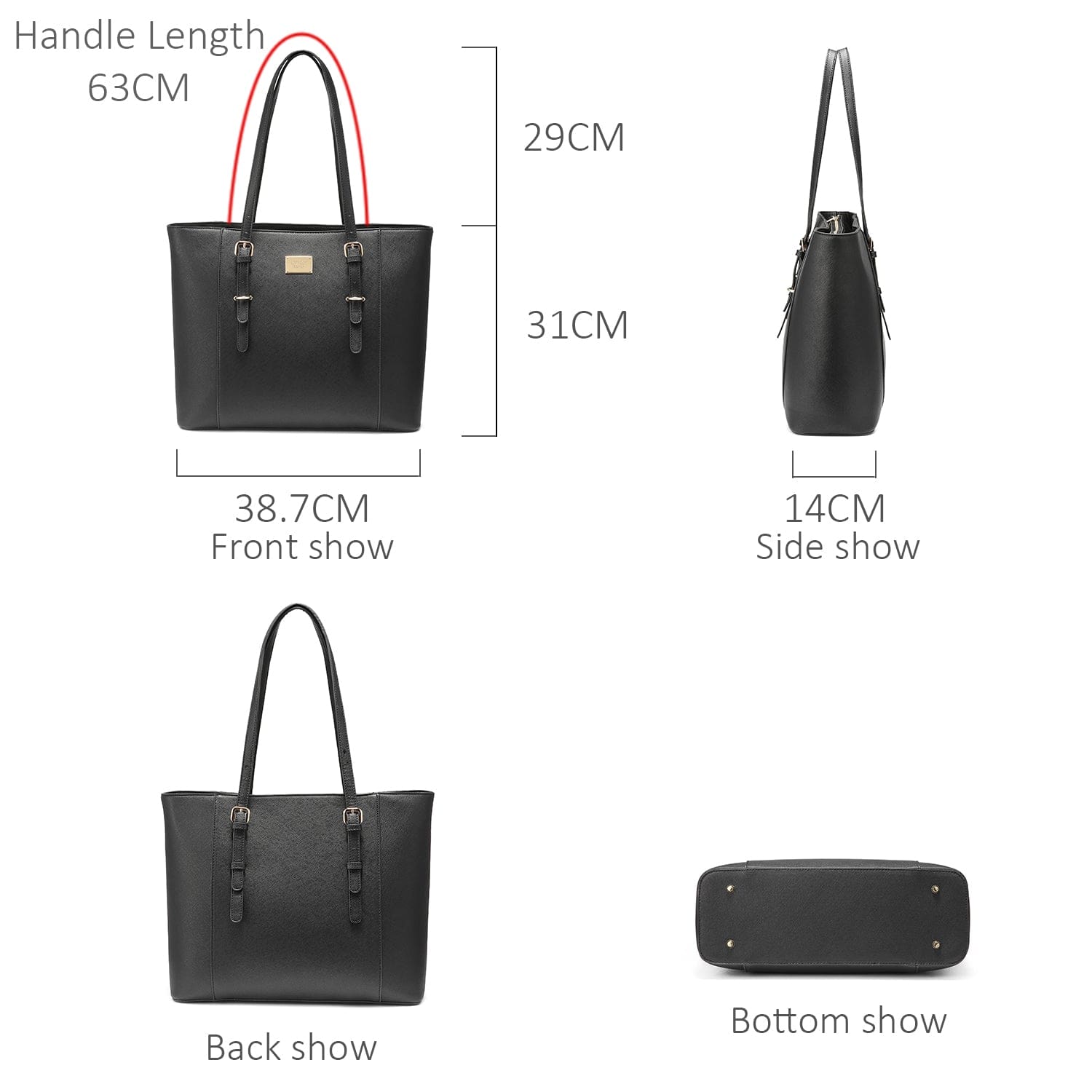 Lovevook handbag Amazon high quality  women handbags dropshipping large ladies office tote shoulder bags 15.6 women laptop bags