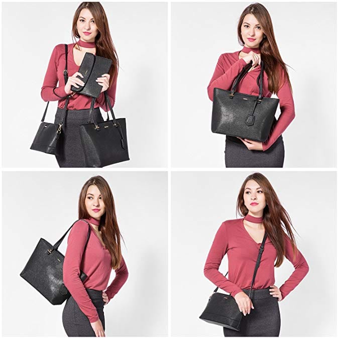 Lovevook Hot Selling Women's Purse Handbags Set for Women Office Hand Bags Ladies