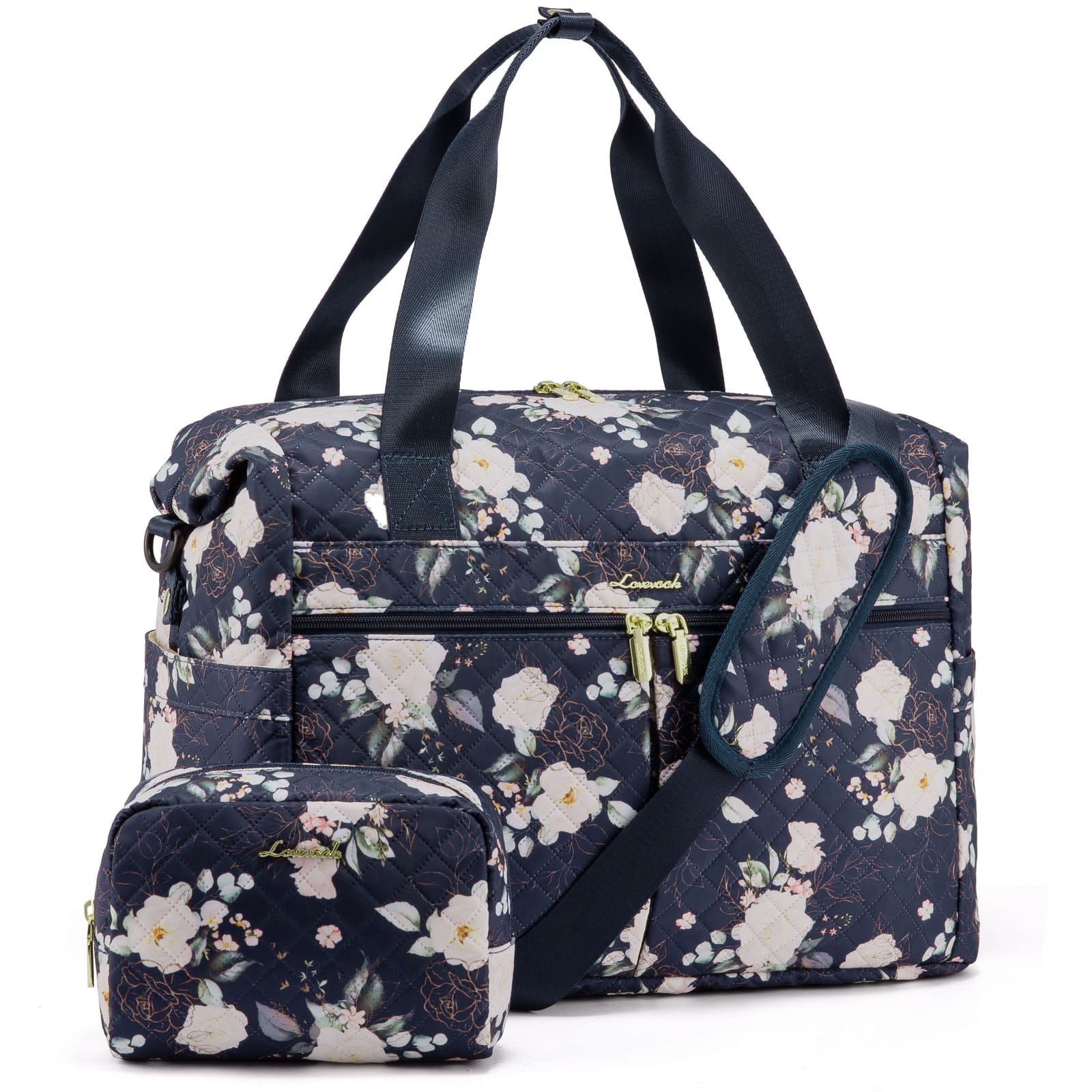 LOVEVOOK Weekender Overnight Bag with Toiletry Purses Large Capacity Gym Bag Fashion Travel Duffle Bags for Women