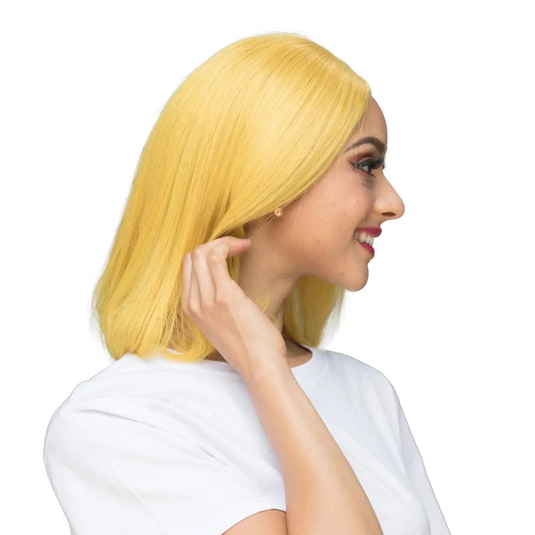 Lsy Hair Ginger Royal Yellow Color Human Hair