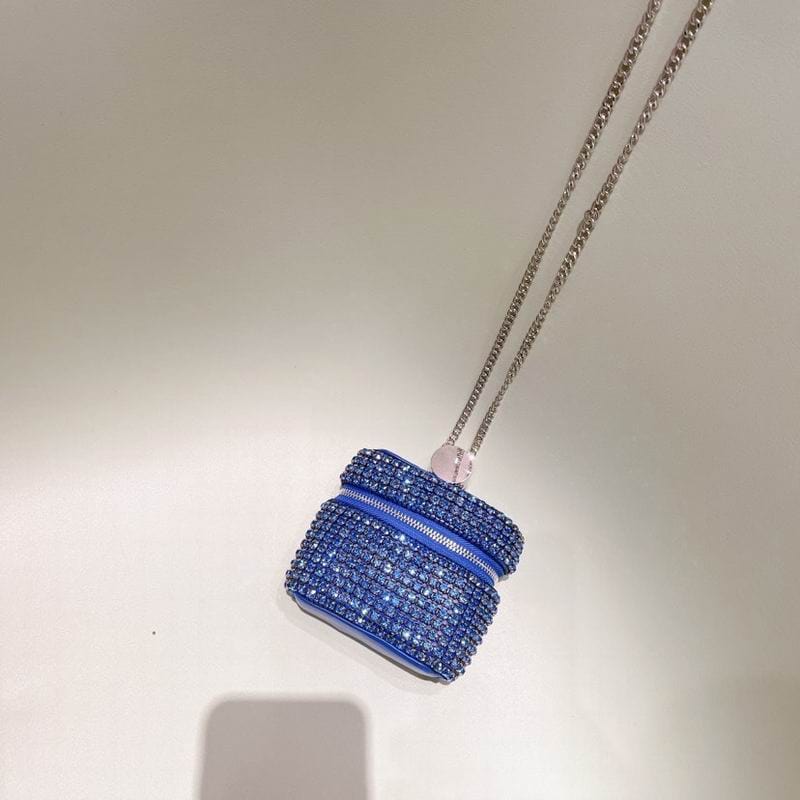 Luxury Bling Designer Mini Phone Rhinestone Bag Female Crossbody Small Crystal Purse Woman Money Coin Handbag