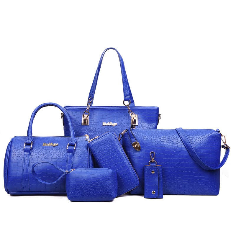 Luxury Brand Composite Bags 6 Piece Set Ladies Handbag And Purse Shoulder Tote Bags For Women Bags Set Handbags