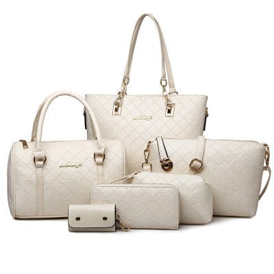 Luxury Brand Composite Bags 6 Piece Set Ladies Handbag And Purse Shoulder Tote Bags For Women Bags Set Handbags