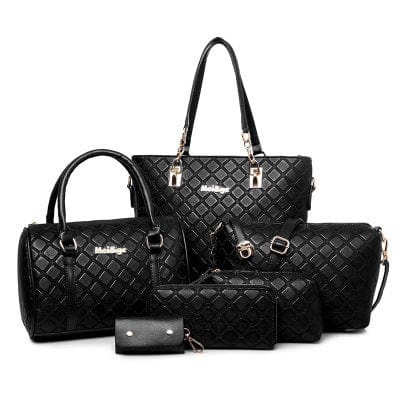Luxury Brand Composite Bags 6 Piece Set Ladies Handbag And Purse Shoulder Tote Bags For Women Bags Set Handbags