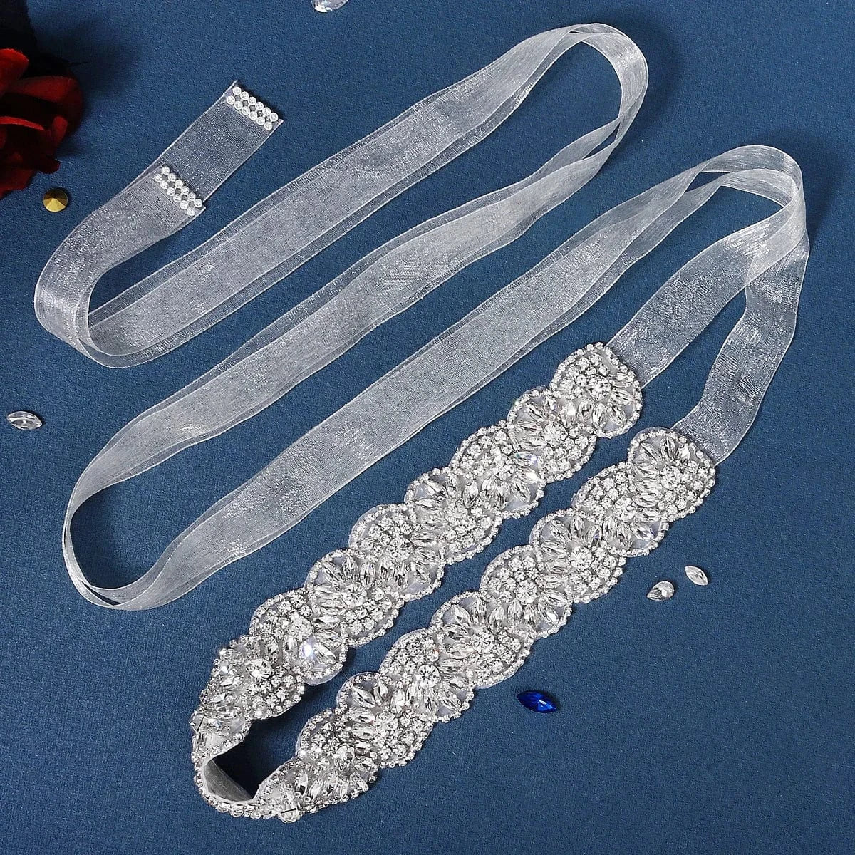 Luxury Classic Belts Ladies Waistband Floral Wedding Party Bride Waist Chain Women Rhinestone Bridal Belt