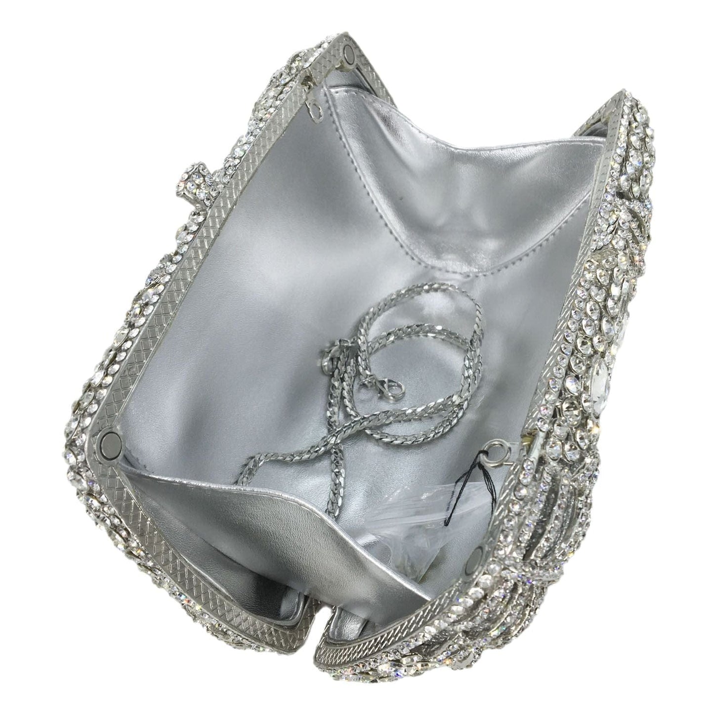Luxury Crystal Rhinestone Clutch Purse Women Box Rhinestone Evening Bag for Formal Party Wholesales