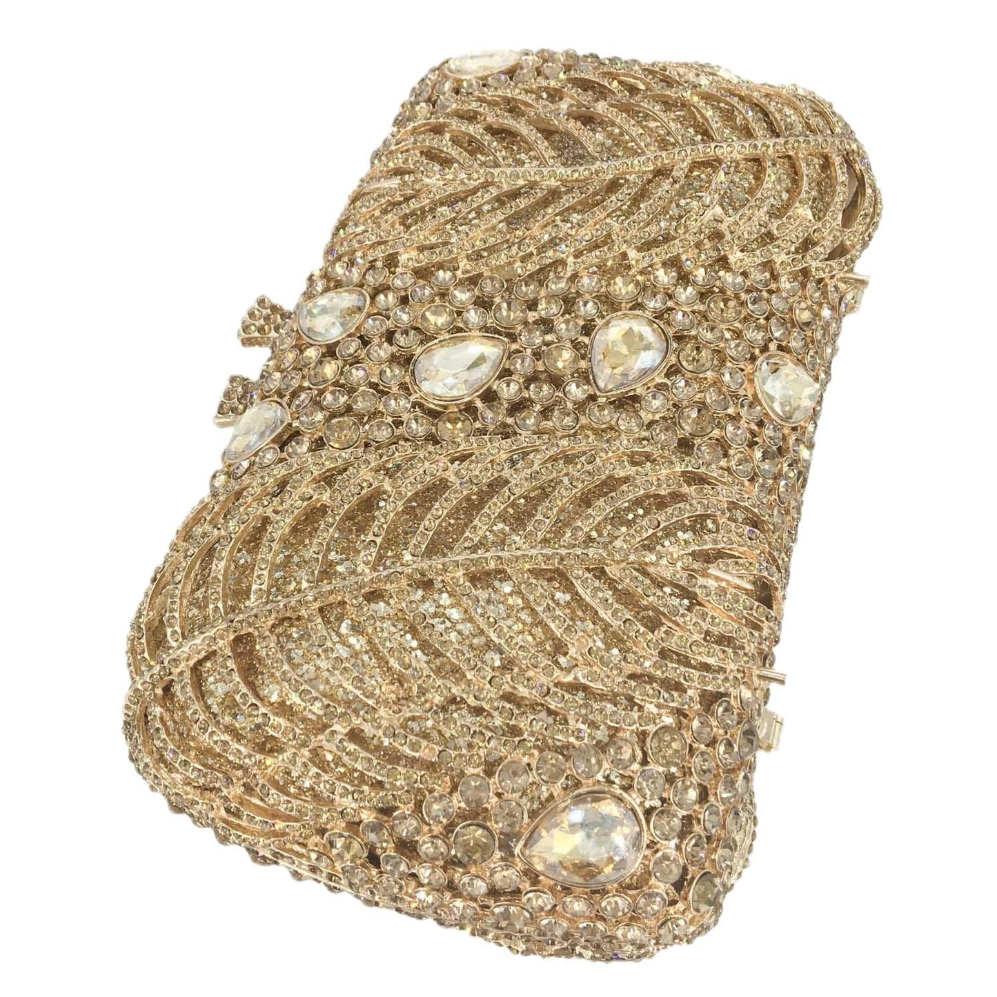 Luxury Crystal Rhinestone Clutch Purse Women Box Rhinestone Evening Bag for Formal Party Wholesales